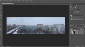 Как сделать панораму в фотошопе