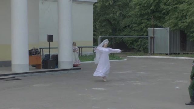 Танцевальный коллектив ЭЛЕГАНТНОСТЬ.Военный городок,8.6.19,1