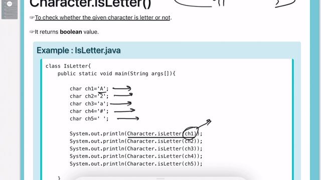 Character Functions in Java ICSE computer strings |  Java ICSE programs | Important java programs