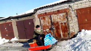 мотовездеход на гусеницах 2