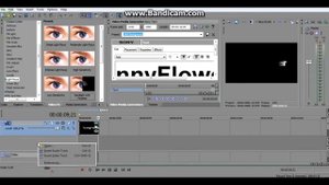 Урок в Sony Vegas 9 #1(как сделать красивый текст и расплывчатость)