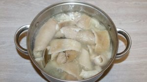 Холодец из свиных шкурок