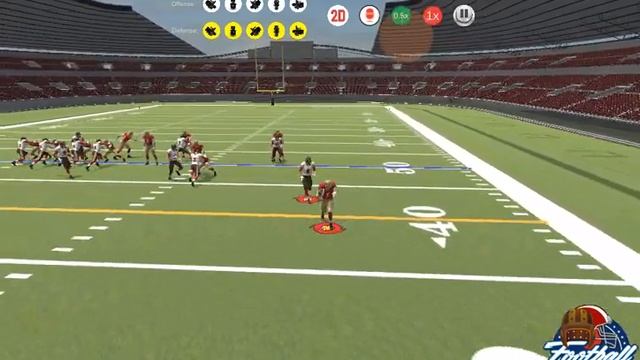 Football Coaching Simulator Running Play смотреть онлайн