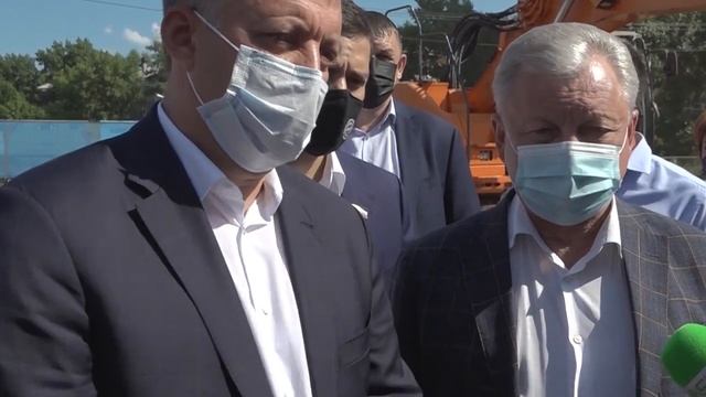 Школа в 26 микрорайоне и капитальный ремонт улицы Комсо смотреть онлайн