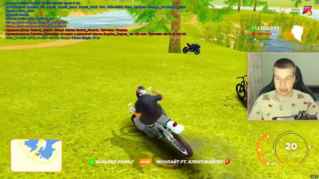 ПУТЬ БОМЖА #9 - 350.000 НА ОХОТЕ НА УТОК в GTA RADMIR RP смотреть онлайн