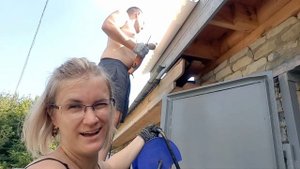 Делаем отлив у гаража ? ?