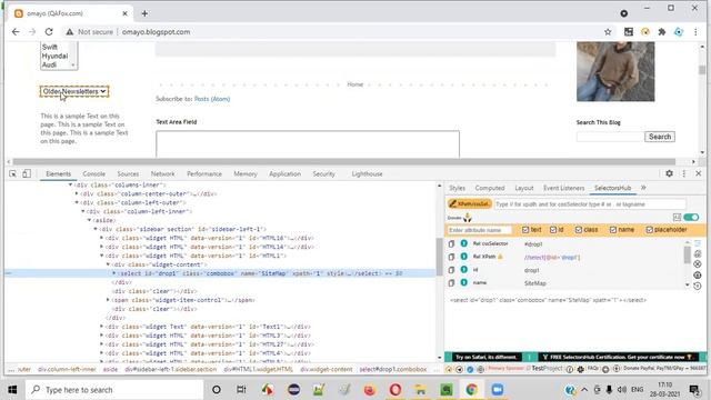 SelectorsHub for Autogenerating Locators (Selenium Python - Session 25) смотреть онлайн