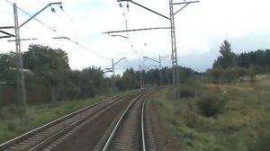 От ст. Икша до ст. Катуар в кабине ЭР2Т