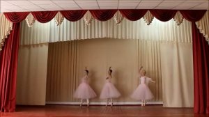 детский образцовый хореографический ансамбль Виктория 11 - 14 лет Весенний вальс