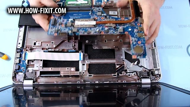 Разборка и внутренний обзор ноутбука HP ProBook 470 G4