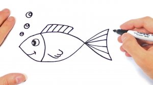 Как нарисовать рыбку | How to draw a Fish Step by Step