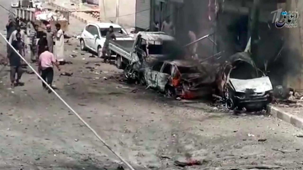 Шокирующее видео последствия налетов коалиции во главе с Америкой из сирийской провинции Алеппо