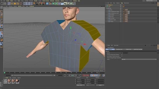 Cinema 4D Tutorial - How To Use Dress-o-matic