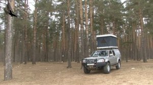 Палатка на крышу автомобиля (автопалатка) компании "Ястреб"