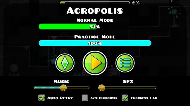 Стрим по Geometry dash прохожу акрополис смотреть онлайн