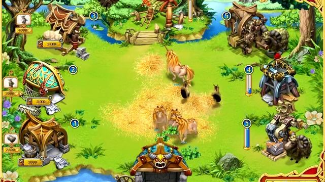 Farm Frenzy: Viking Heroes - Standard Level 45 смотреть онлайн