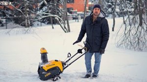 Обзор снегоуборщика Denzel SB 460 E