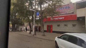 улица Новороссийская. Ленинский район Челябинска.  Едем в сторону Сельмаша