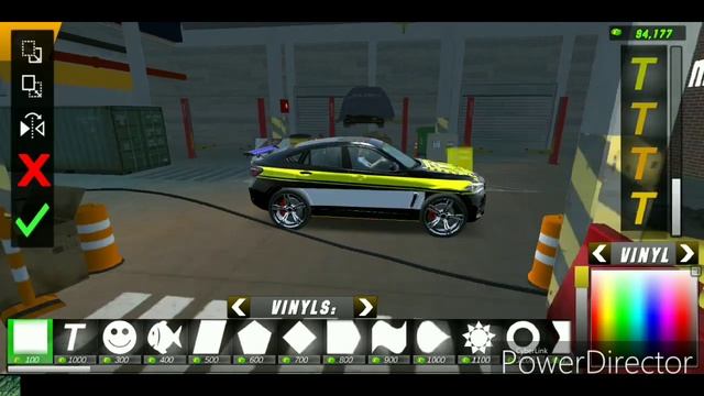 Обнова в car parking multiplayer( обнова в моем гараже) Как сделать известний винил на BMW X6M