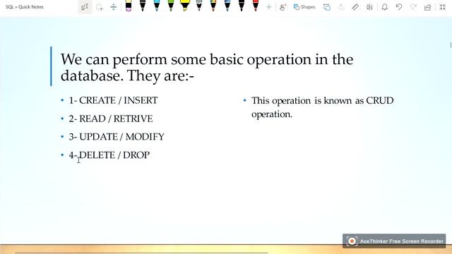 RDBMS CONCEPT || DATA || ATTRIBUTES || OBJECT || DATABASE || CRUD|| DBMS|| RDBMS смотреть онлайн
