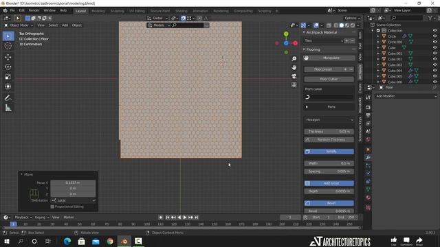 How to make an Isometric bathroom in Blender ( free models ) смотреть онлайн