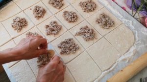 Хачапури из слоеного дрожжевого теста, слойки мясные, сладкие. Пресное слоеное тесто.