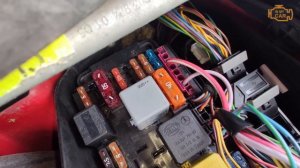 MERCEDES C SPORT COUPE W203 [2000-2007] Battery, OBD Diagnostic Port and Fuses box Location. Where?