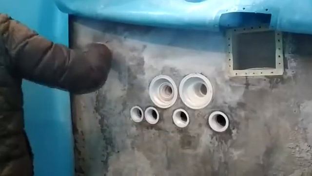 Ремонт бассейна из плёнки ПВХ