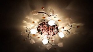 Светильник потолочный люстра галогенный со светодиодами Евросвет Eurosvet 4807 12