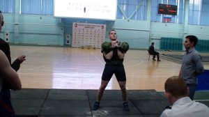 Данил Маликов(ДЮЦ Здоровье). Триатлон(6 мин.гири 24 кг.) - 124 подъема.