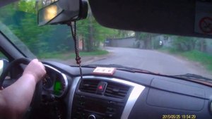Обучение вождению на машине ученика урок № 10 часть 2, скоростные прямые, опасные повороты.