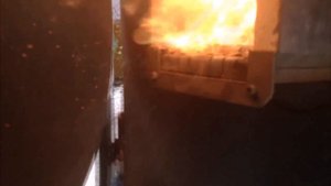 Тест новой пеллетной горелки