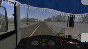 Лиаз 5256.61 обслуживаю рейс 117 на карте Чистогорск