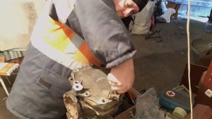 Вскрытие редуктора Мерседес 3.07 w202