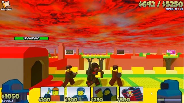 The Battle Bricks ALL BOSSES (Chapter 1) смотреть онлайн