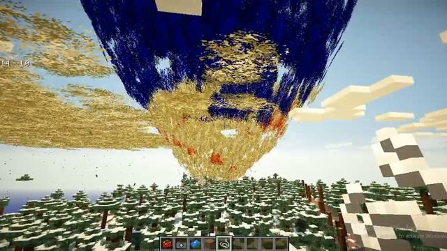 Minecraft Tornado mod 1.2.5 with Shaders (Weather and Tornadoes v1.0) смотреть онлайн