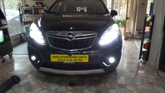 Led far ampulü kısa farı H7 uzun farı 9005 gündüz farı T20 sis farı H11 Farı uygulaması Opel Mokka смотреть онлайн