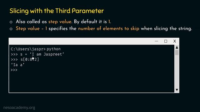 String Slicing in Python (Part 1)