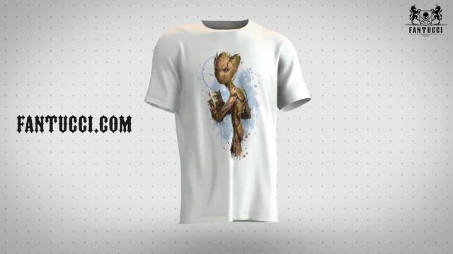 Guardians of the Galaxy T-Shirt | Teenage Groot смотреть онлайн