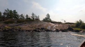 French River Canoe Trip - Upper East Section. Pickerel River to Lake Nipissing and back.