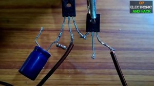Audio amplifier using a 13003 transistor Very Easy To Make