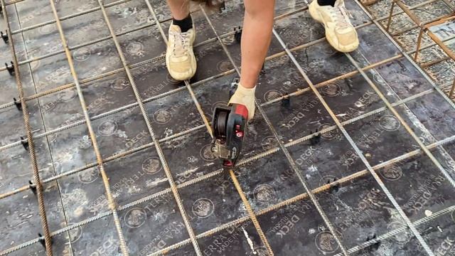 Вязальный пистолет для арматуры MAX RB399 скороть вязки смотреть онлайн