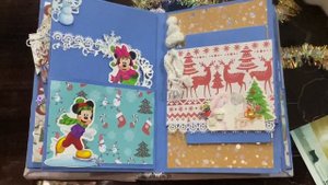 новогодний скрапальбом