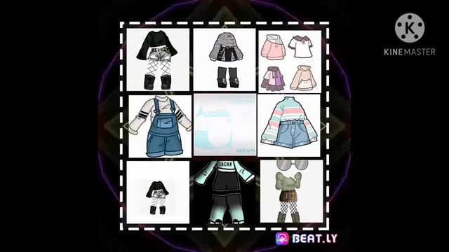 Выбери свой лук(одежды) для девочек. ( гача лайф) смотреть онлайн