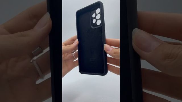 Чехол бампер Silicone Case для Samsung Galaxy A33 5G (черный)