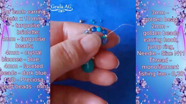 Butterflies Earrings / Beadwork Tutorial / Diy Beads Earrings / Beaded Jewelry Making at Home