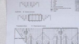 Как связать простую шаль и читать схему. Подробно для начинающих.