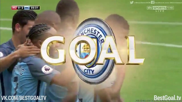 Манчестер Юнайтед 1:2 Манчестер Сити. Обзор матча и видео голов