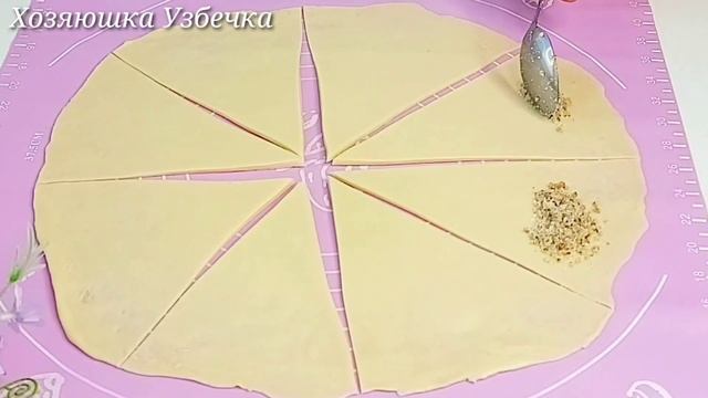 ГОТОВЛЮ СРАЗУ МНОГО И СТАВЛЮ В ХОЛОДИЛЬНИК И НА ЗАВТРАК! ВКУСНЫЕ РОГАЛИКИ С ОРЕХОВОЙ НАЧИНКОЙ