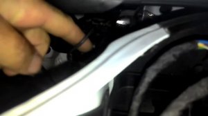 VW polo вода на коврике!